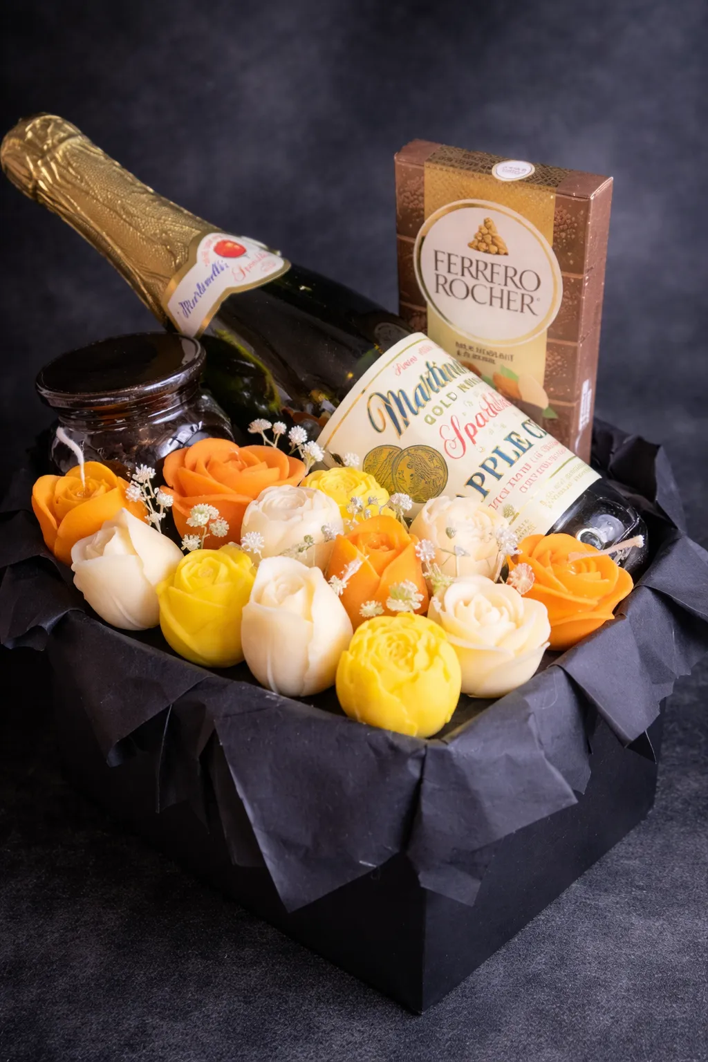 Heavenly Candle Bouquet with Warmer