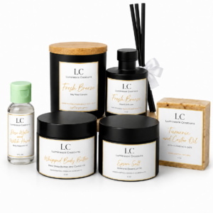 Organic Healing Aromatherapy Gift Set