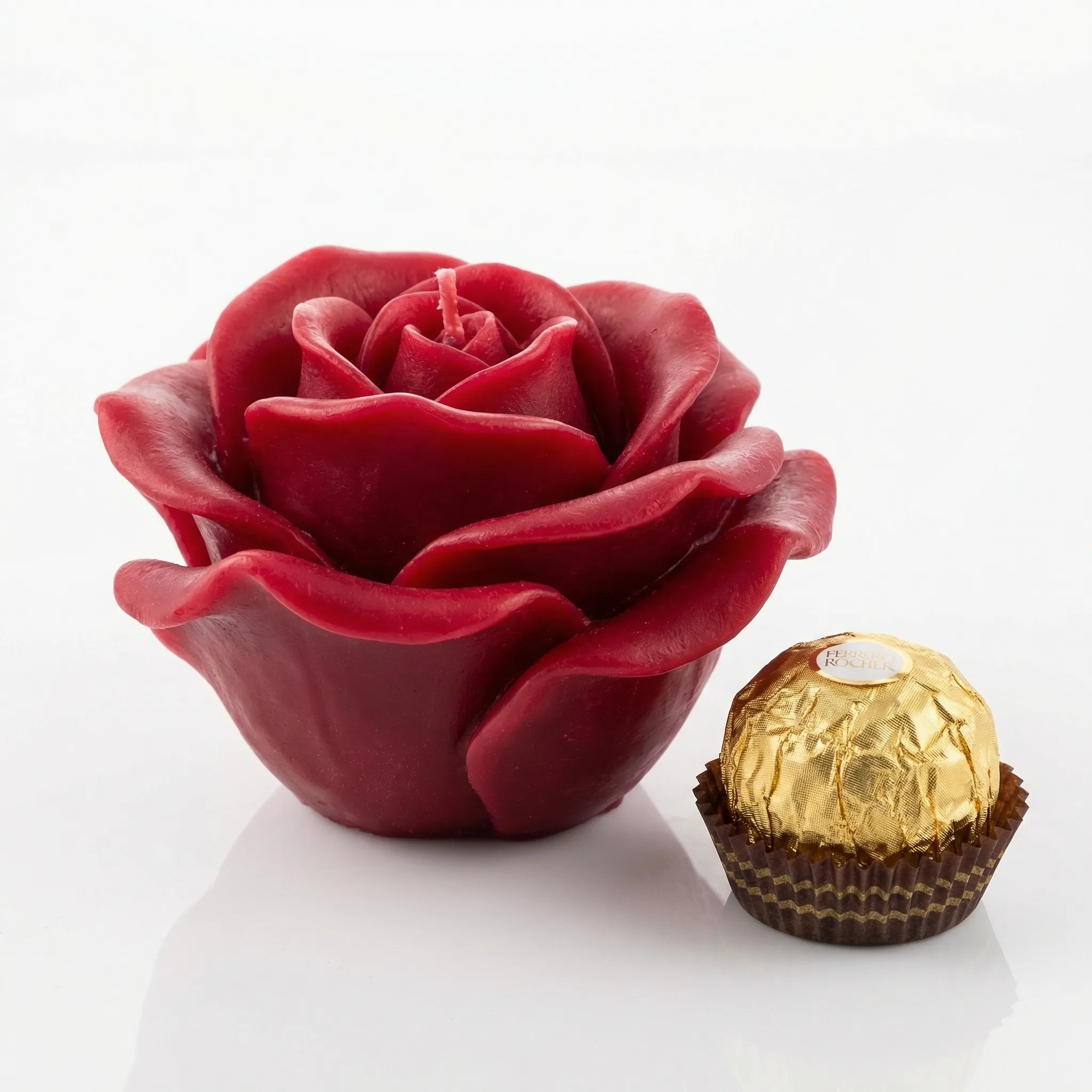 Elegant Luminesce Creations floral candle arrangement